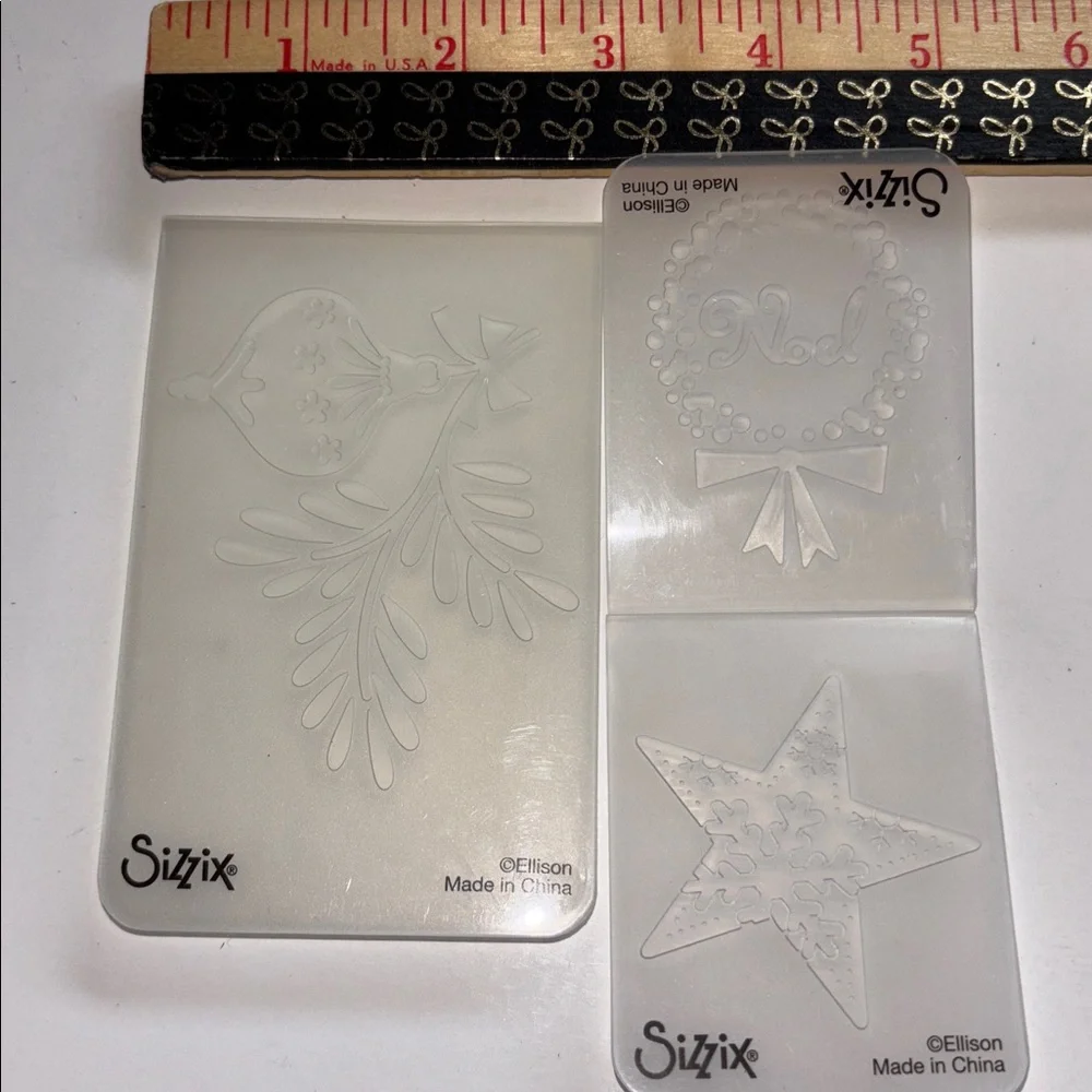 Sizzix set embossing